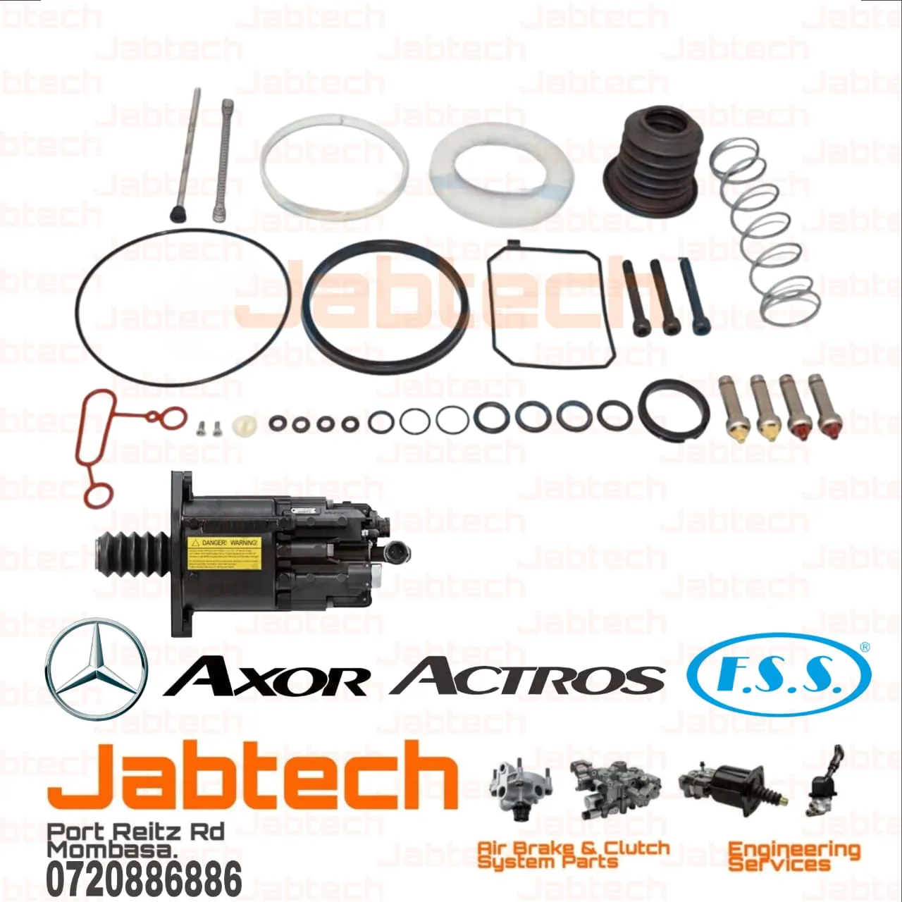 Clutch Servo Repair Kit Actros Axor MP3