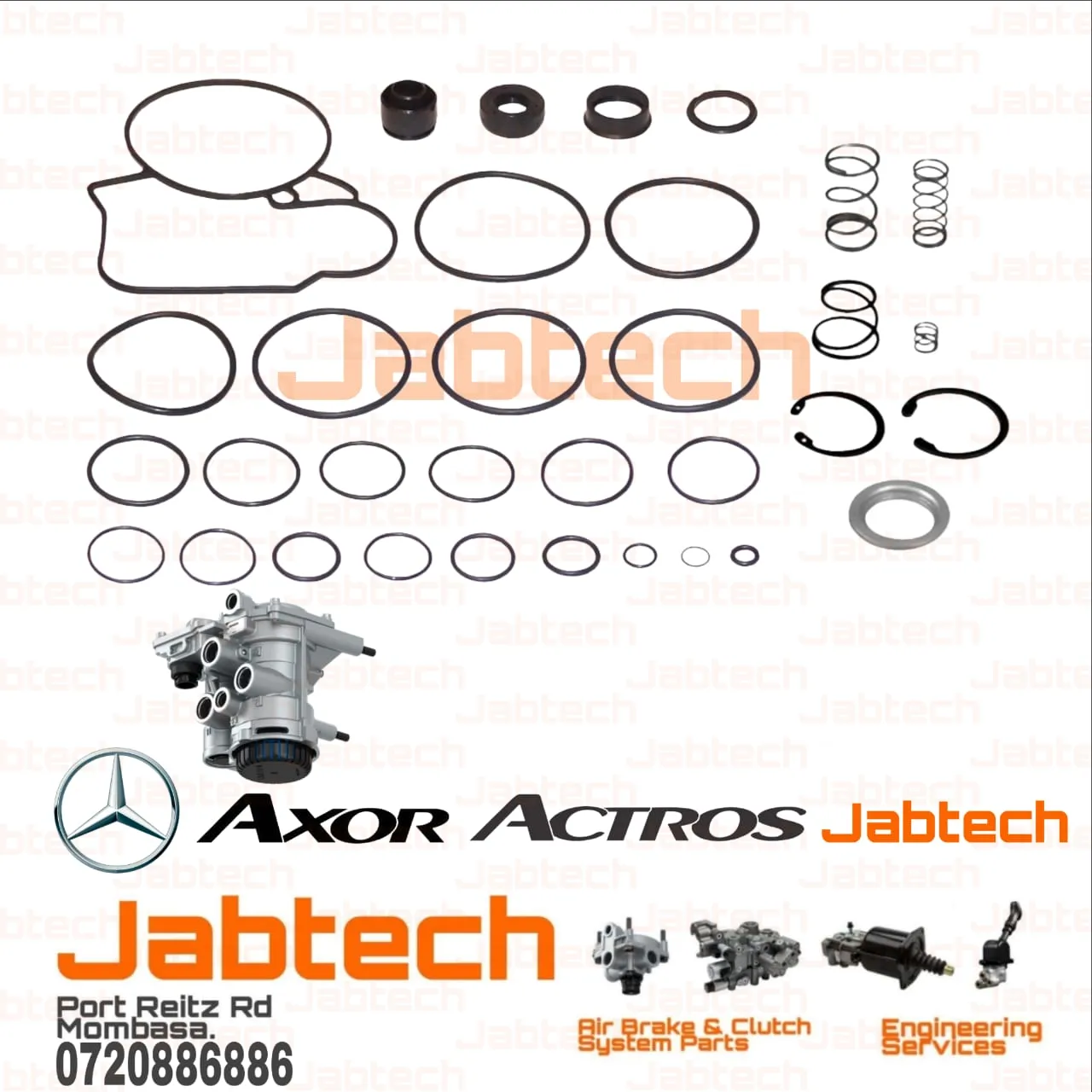 Trailer Control Valve Repair Kit Actros MP2 MP3