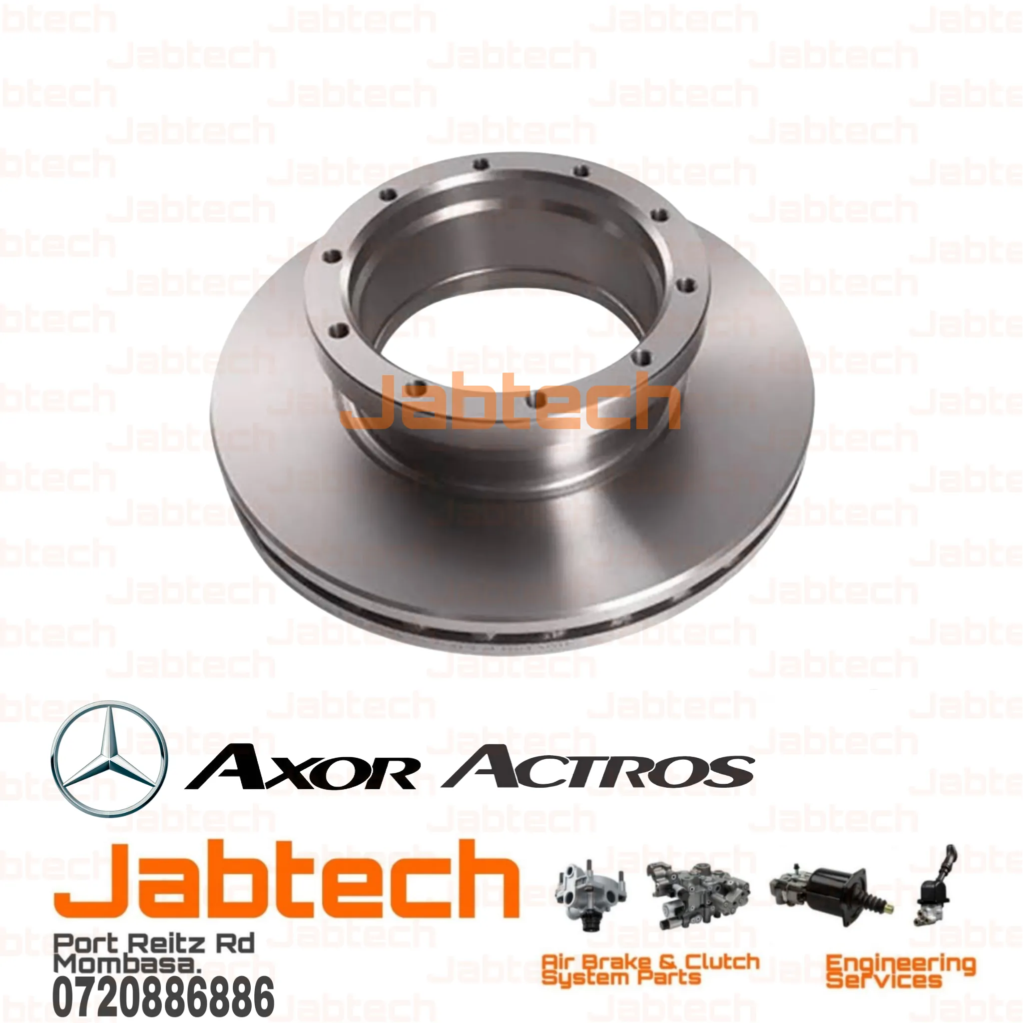 Brake Disc Rear Actros Axor