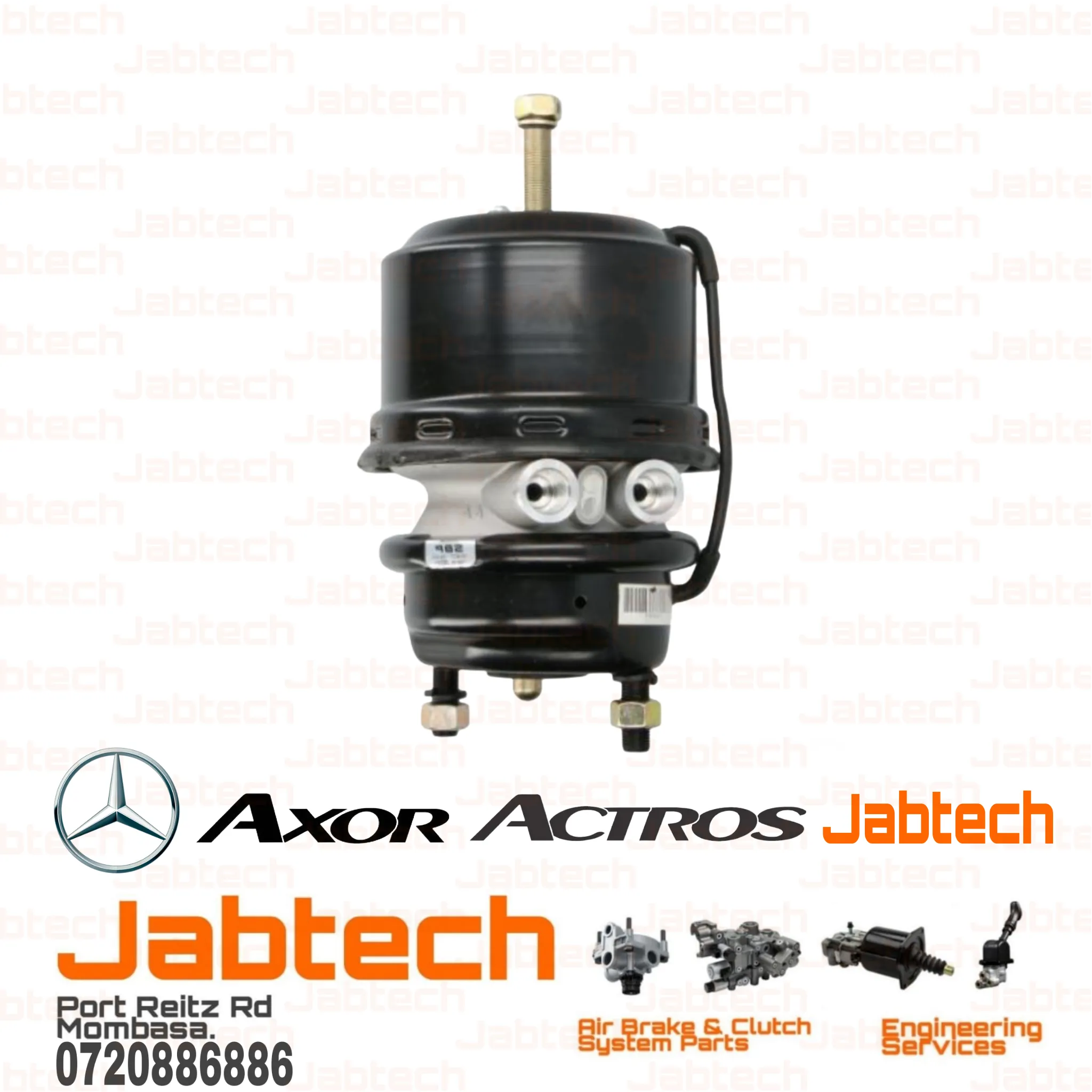Brake Booster Rear Actros Axor 20x24
