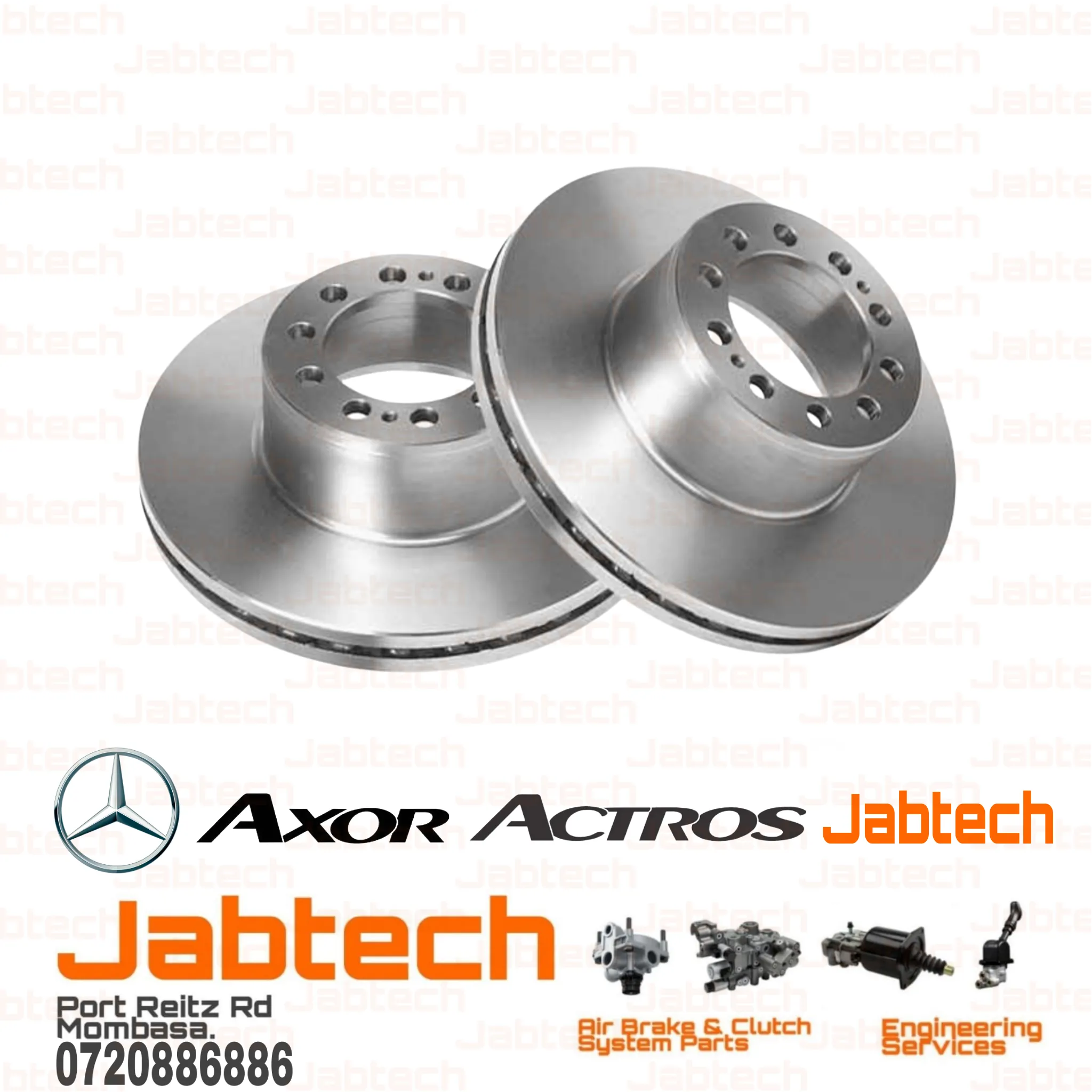 Front Brake Disc Actros Axor MP2 MP3